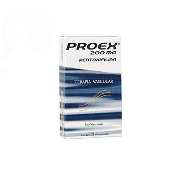 Proex 200mg Cepav Vasodilatador para Cães 20 comprimidos