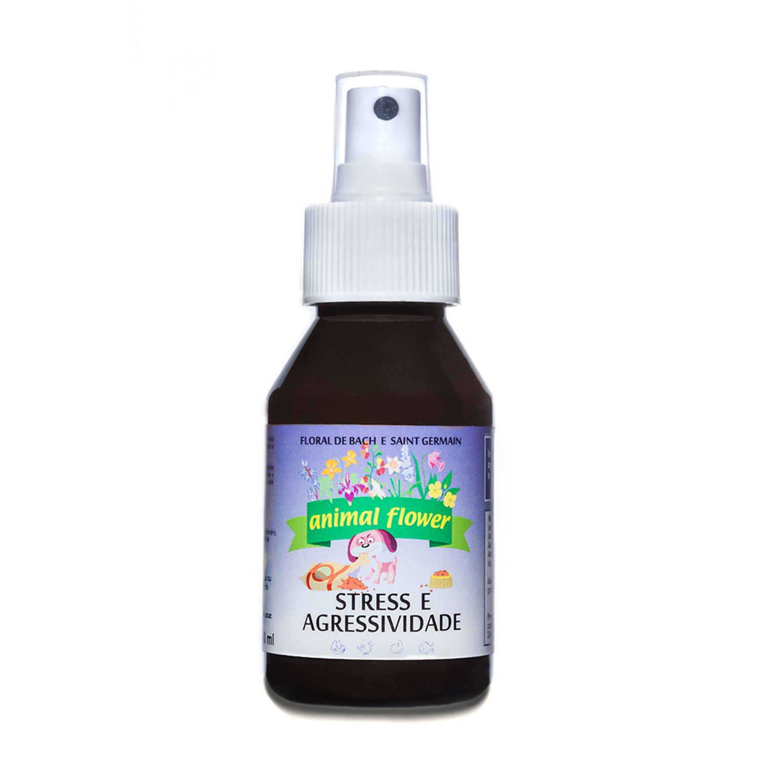 Floral Vet Spray Stress e Agressividade Animal Flower