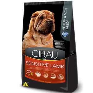Ração Cibau Cães Sensitive Lamb Raças Médias e Grandes - 12kg