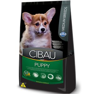 Ração Cibau Cães Filhotes Raças Médias - 15kg