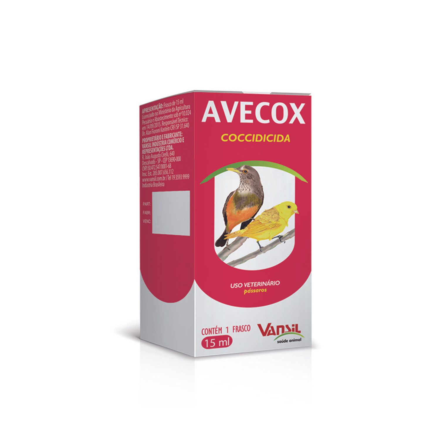 Avecox Coccidicida Vansil