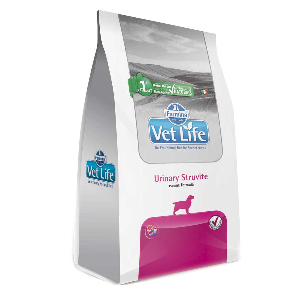 Ração Vet Life Natural Cães Adultos Urinary Struvite