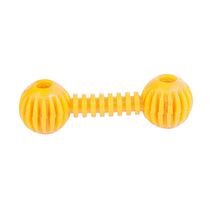 Brinquedo-Halteres-Vazado-Amarelo