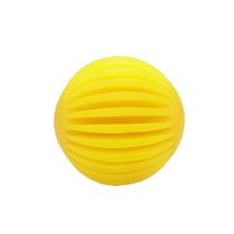 Bola-Borracha-Facetada-Amarela-Art-Injet