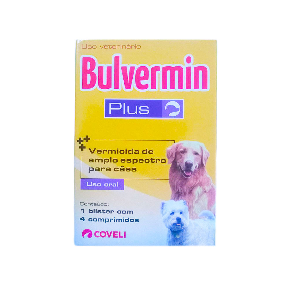 Bulvermin Plus Vermicida para Cães