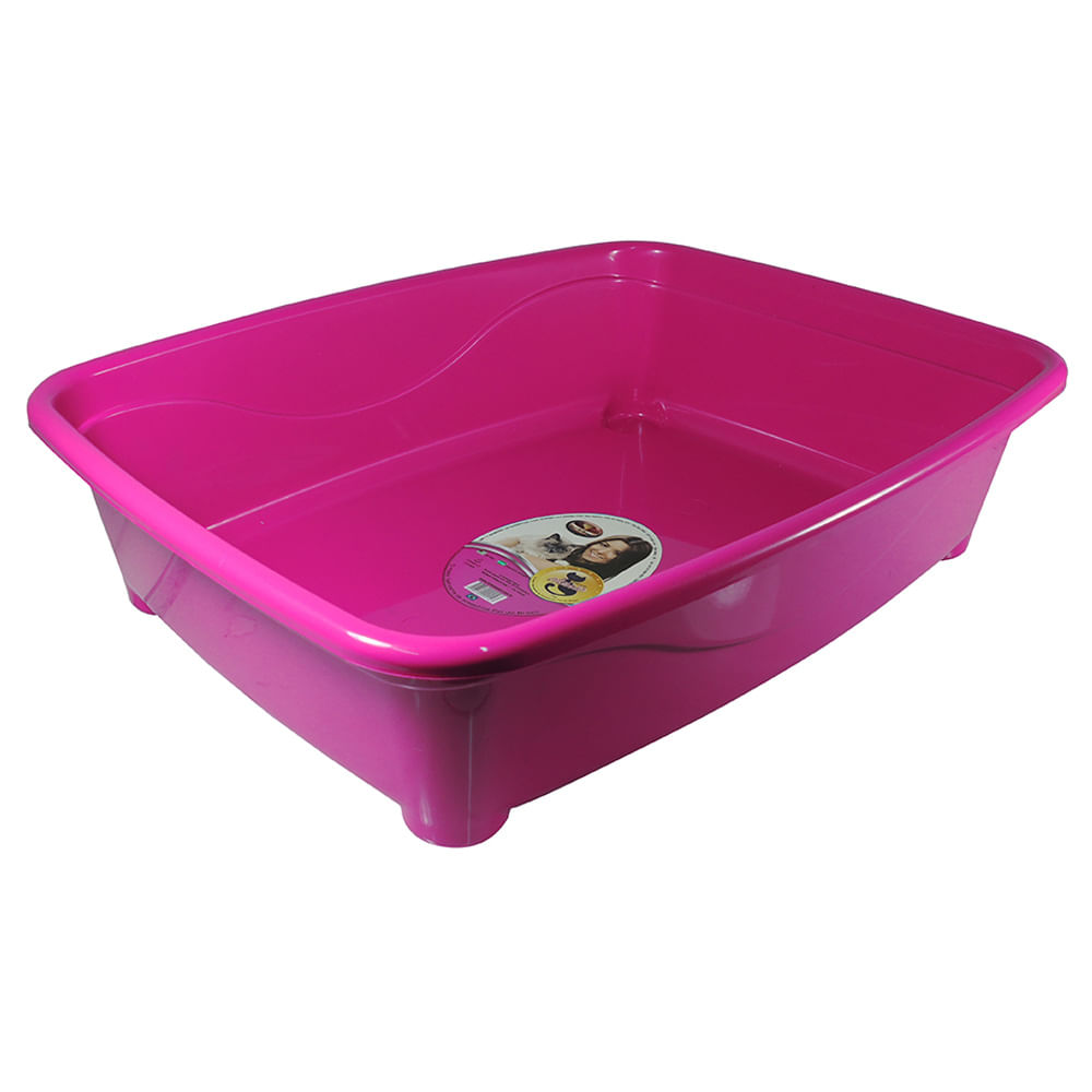 Bandeja Higiênica Classic Rosa Furacão Pet