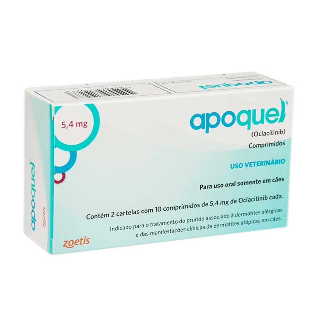 Apoquel 5,4 mg Antialérgico para Cachorro
