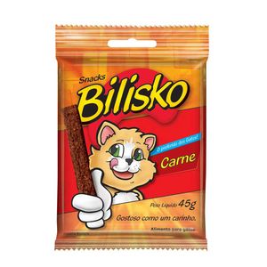 Petisco Bilisko Snacks Gato Carne - 45 g