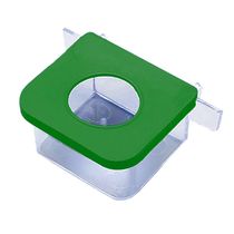 Comedouro-Retangular-1-Furo-Verde-TudoPet