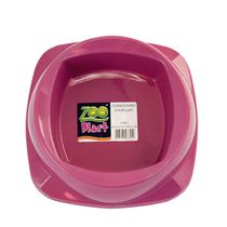 Comedouro-para-Caes-Rosa-Zoo-Plast