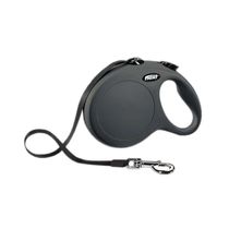 GUIA-NEW-CLASSIC-5-METROS-PRETA-FLEXI---CAES-MEDIO-E-GRANDE-PORTE-ATE-50KG