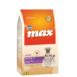 Ração Max Cães Mature 7+ Frango e Arroz