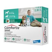 Antipulgas Comfortis 560 mg - Cães de 9 a 18Kg e Gatos de 5,4 a 11Kg Embalagem