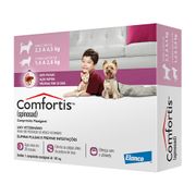 Antipulgas Comfortis 140 mg - Cães de 2,3 a 4,5Kg e Gatos de 1,4 a 2,8Kg