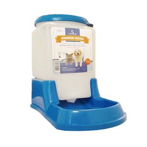 Bebedouro Prático Automático Cães e Gatos Azul Alvorada - Único