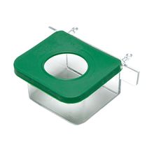 Comedouro-Retangular-com-1-Furo-Verde-TudoPet