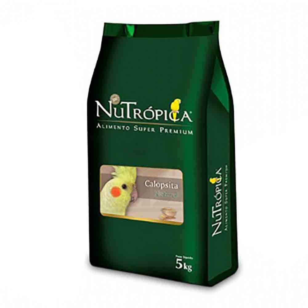 Ração Nutrópica Extrusado Natural para Calopsitas