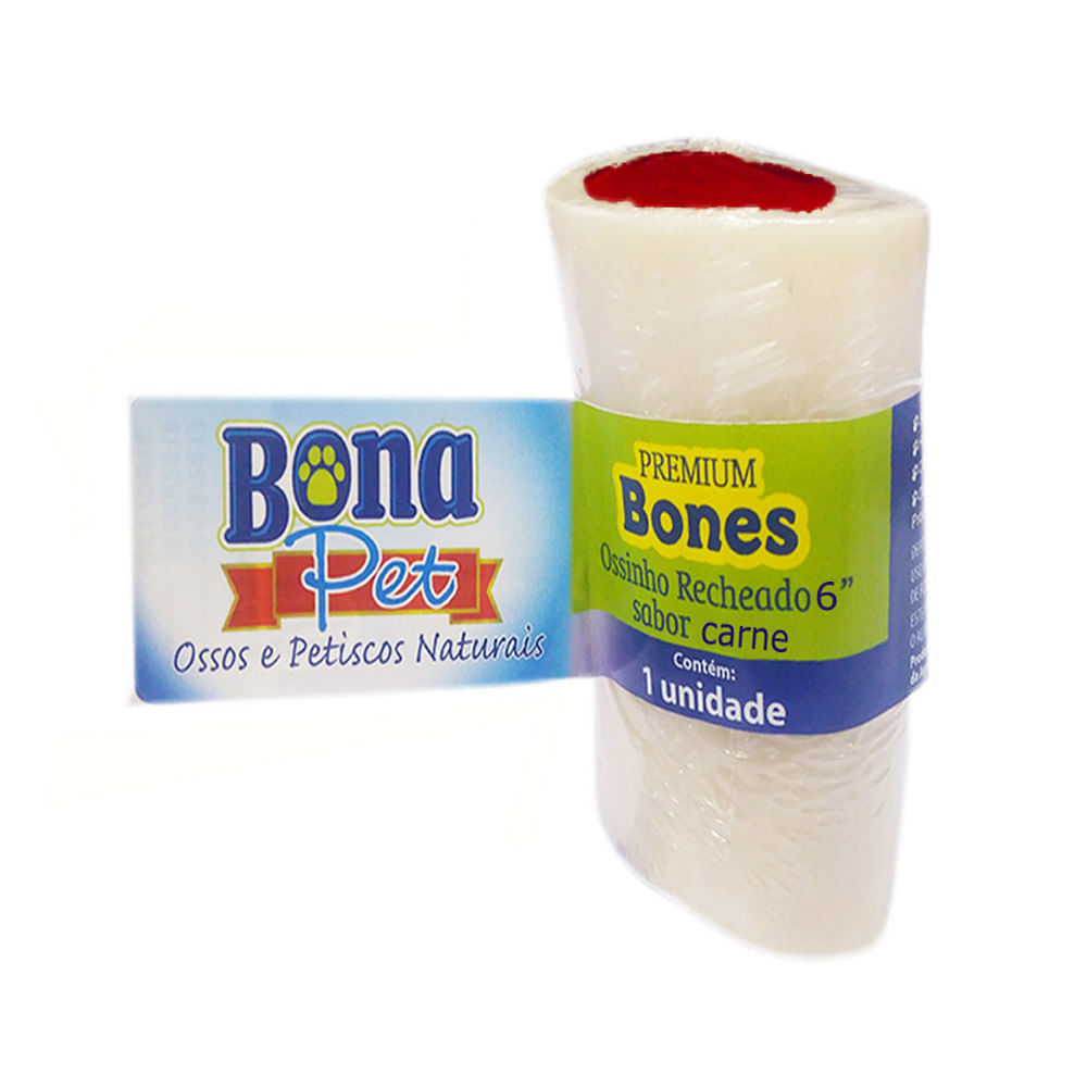 Ossinho Recheado Carne Bona Pet