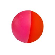 Bola-Borracha-Oca-Vermelha-e-Rosa-Art-Injet