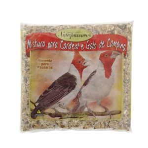 Mistura para Cardeal e Galo de Campina Nutripássaros – 500 g
