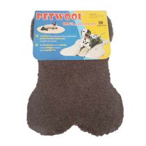 Tapete-Osso-La-de-Carneiro-Natural-Marrom-Petwool