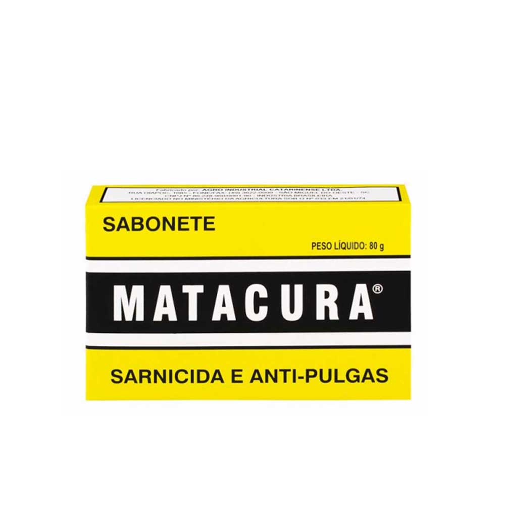 Sabonete Sarnicida e Antipulgas Matacura