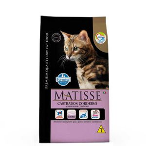 Ração Matisse Gatos Castrados Cordeiro