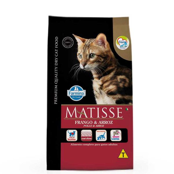 Ração Matisse Gatos Adultos Frango e Arroz 2kg