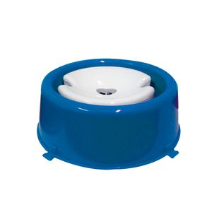 Bebedouro Classic Pelos Longos Furacão Pet Azul - 1 L