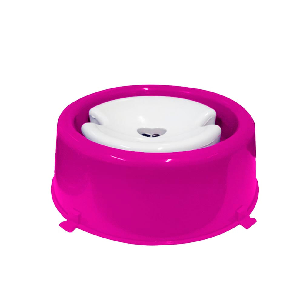 Bebedouro Classic Pelos Longos Furacão Pet Rosa