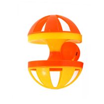 Brinquedo-Cilindro-para-Gatos-Amarelo-e-Laranja-Western