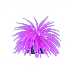 Enfeite para Aquário Anêmona Maxxi Roxo - Único