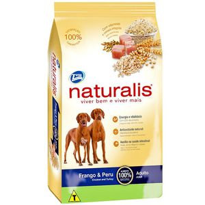 Ração para Cães Adultos Naturalis Frango e Peru - 15kg
