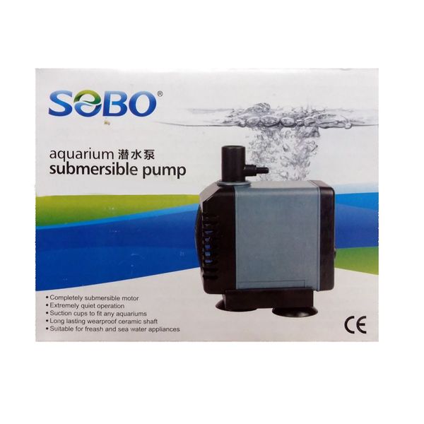 Bomba Submersa para Aquário Sobo WP-3400 - 880L/h