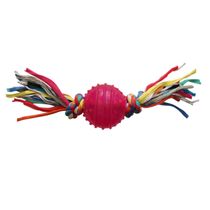 Bola-Borracha-Rosa-com-Fitas-Pawise