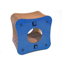 Arranhador-Cubo-Azul-Gato-Morderno