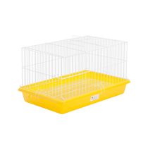Gaiola-para-Porquinho-da-India-com-Esteira-Amarelo-Monaco