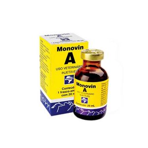 Monovin A Injetável para Bovinos Bravet - 20 ml
