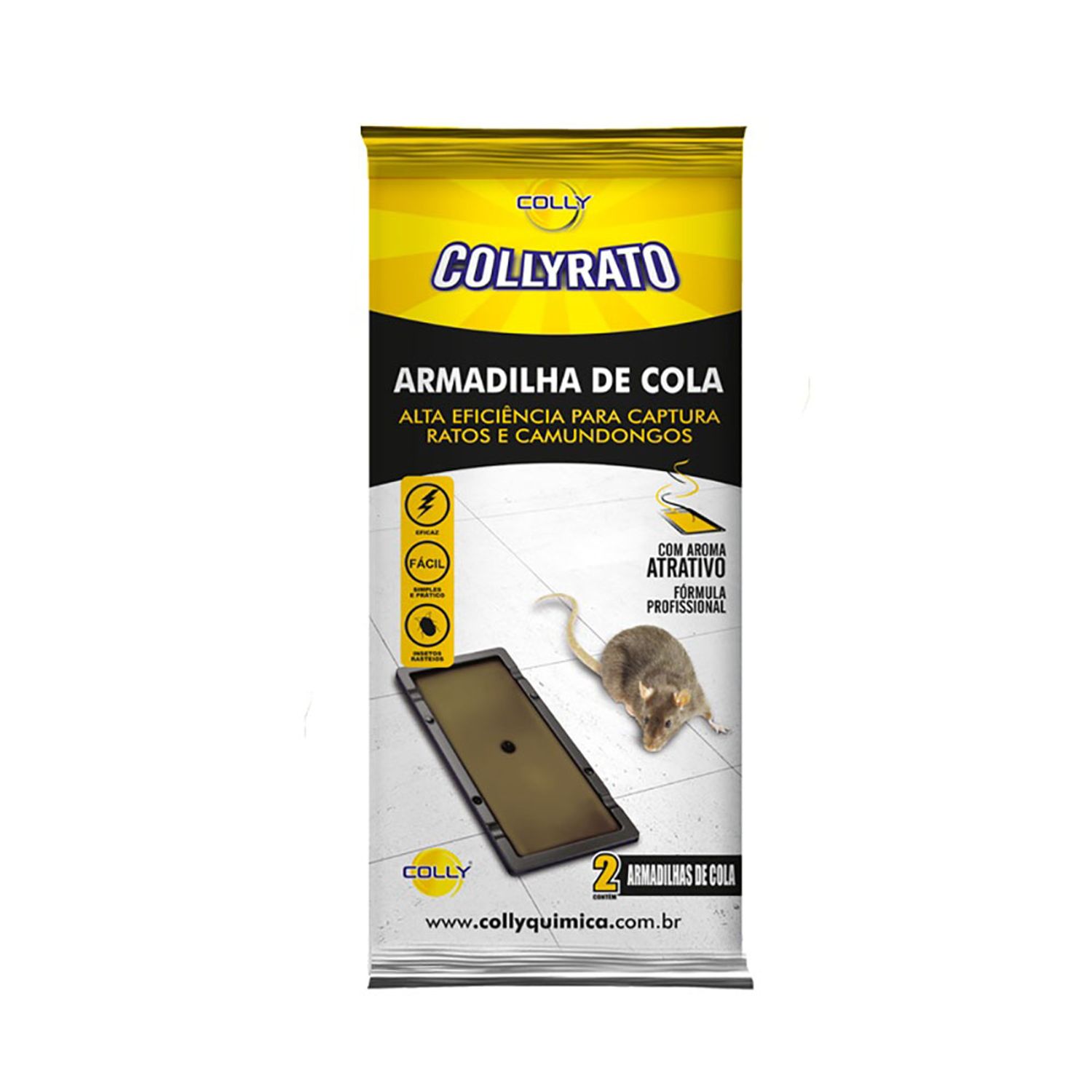 Armadilha Adesiva Colly Rato Embalagem