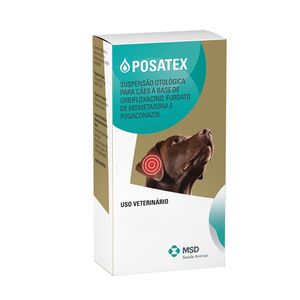 Posatex Suspensão Otológica para Cães - 17,5 ml