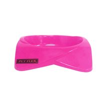 Comedouro-para-Gato-Luxo-Rosa