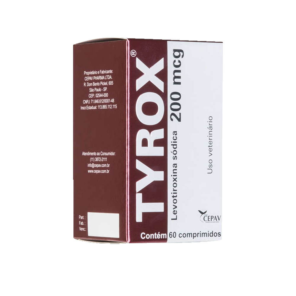 Tyrox 200 mg Repositor Hormonal