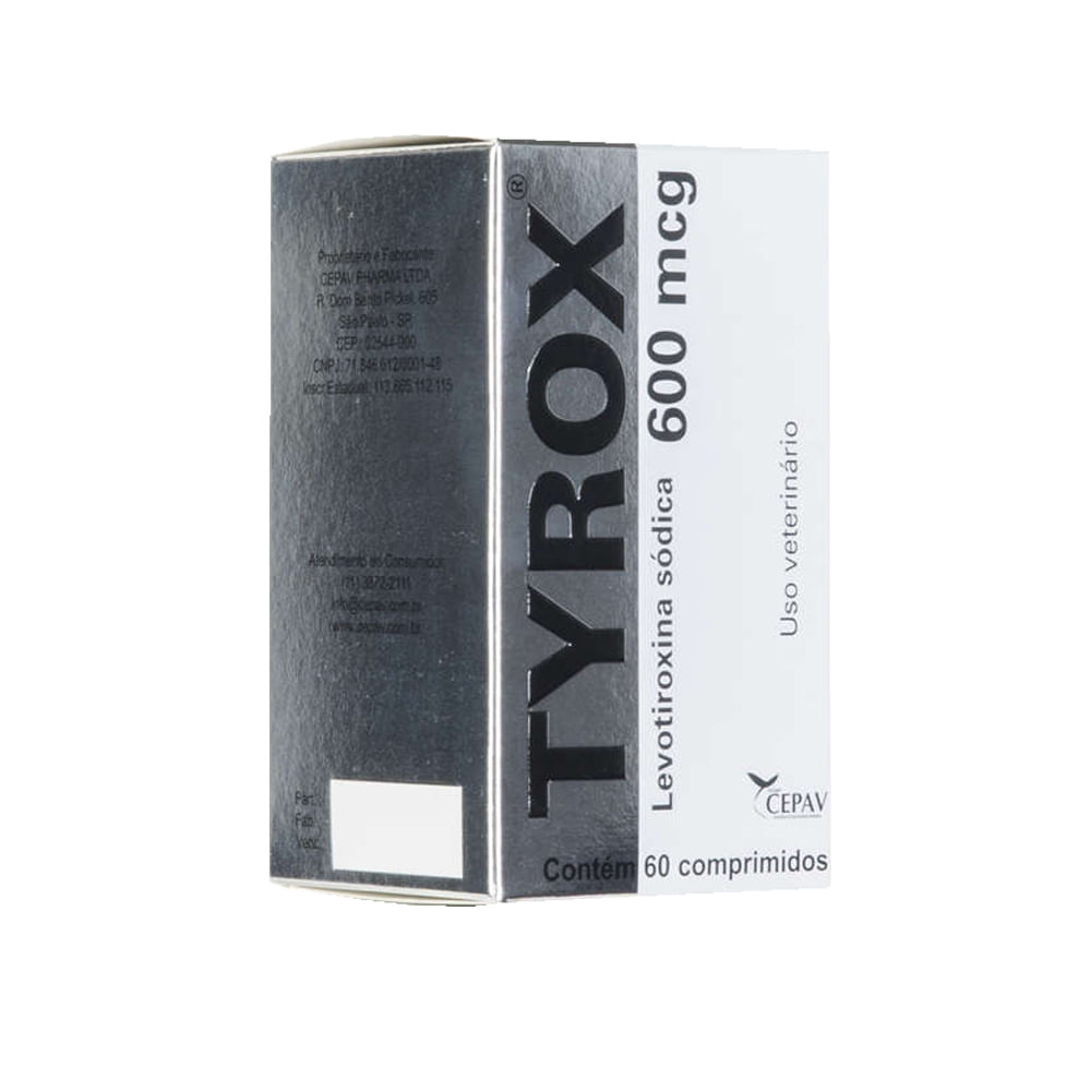 Tyrox 600 mg Repositor Hormonal