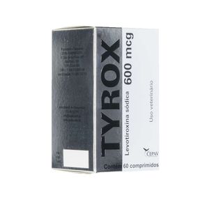 Tyrox 600 mg Repositor Hormonal - 60 comprimidos