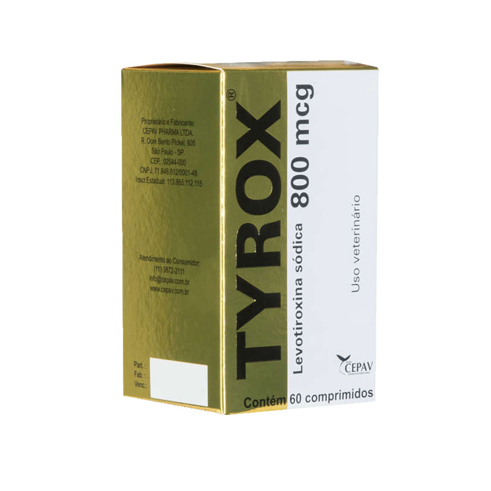 Tyrox 800 mg Repositor Hormonal