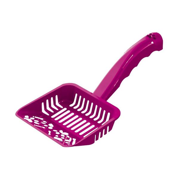 Pá Higiênica Plástica Furacão Pet Rosa Único