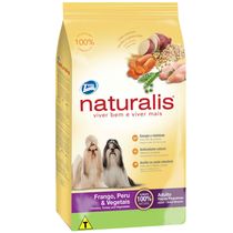 Racao-Naturalis-Caes-Adultos-Racas-Pequenas-Frango-Peru-e-Vegetais
