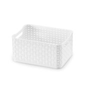 Caixa Organizadora Rattan Branca Arthi