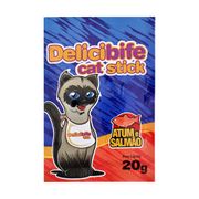 Petisco para Gatos Stick Delicibife Atum e Salmão