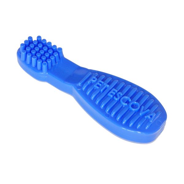 Mordedor Pet Escova Azul Pet Games G